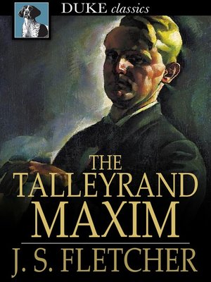 The Talleyrand Maxim - ebook